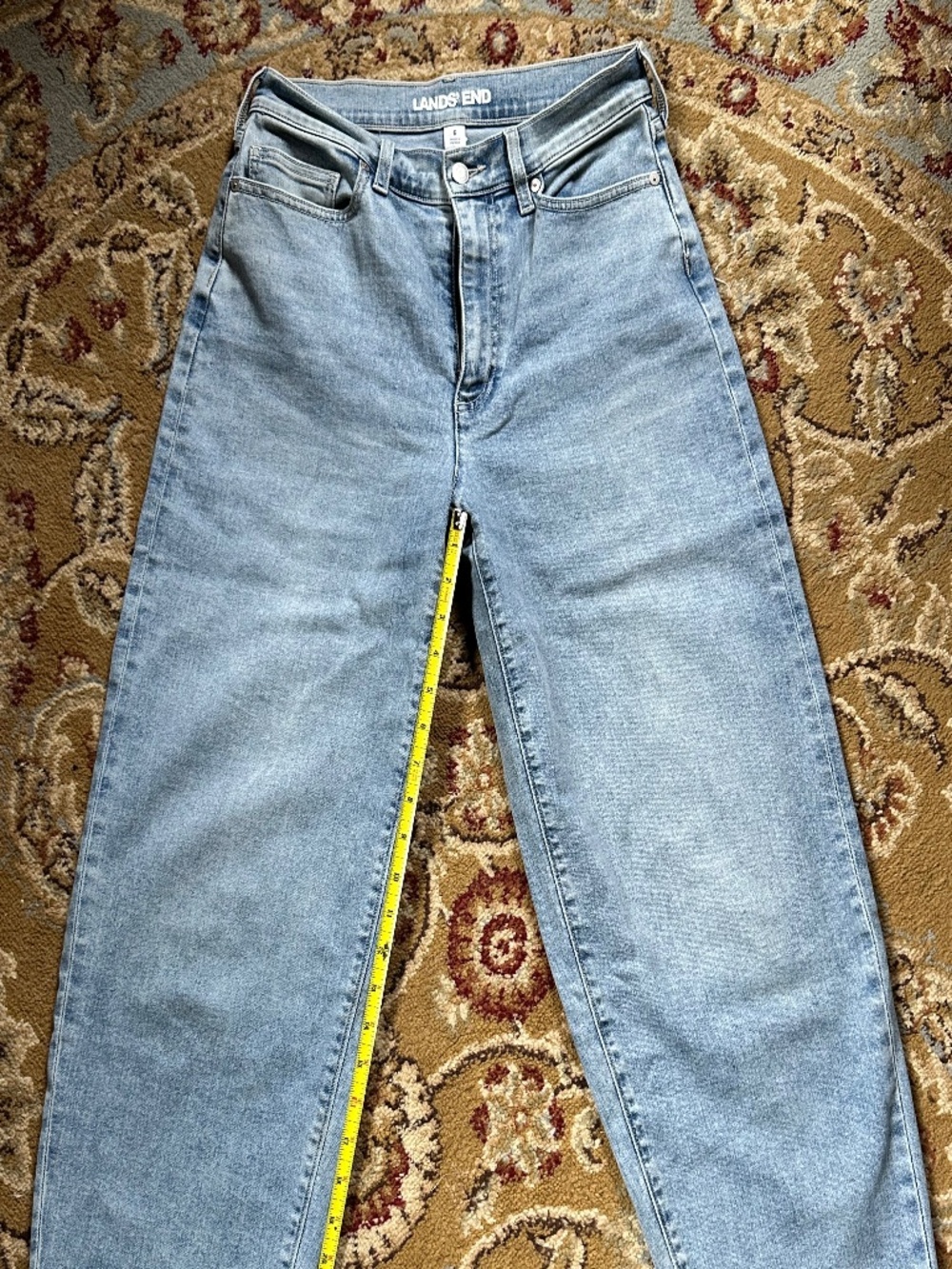 Barrel leg jeans W6